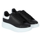 Black & White Logo Trainers, 1, hi-res