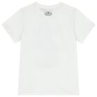 Boys White Logo T-Shirt , 1, hi-res