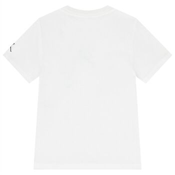 Boys White Jordan Logo T-Shirt 