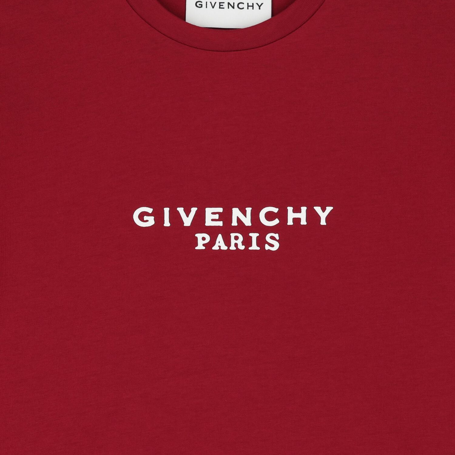 Girls Red Logo T-Shirt, 2, hi-res