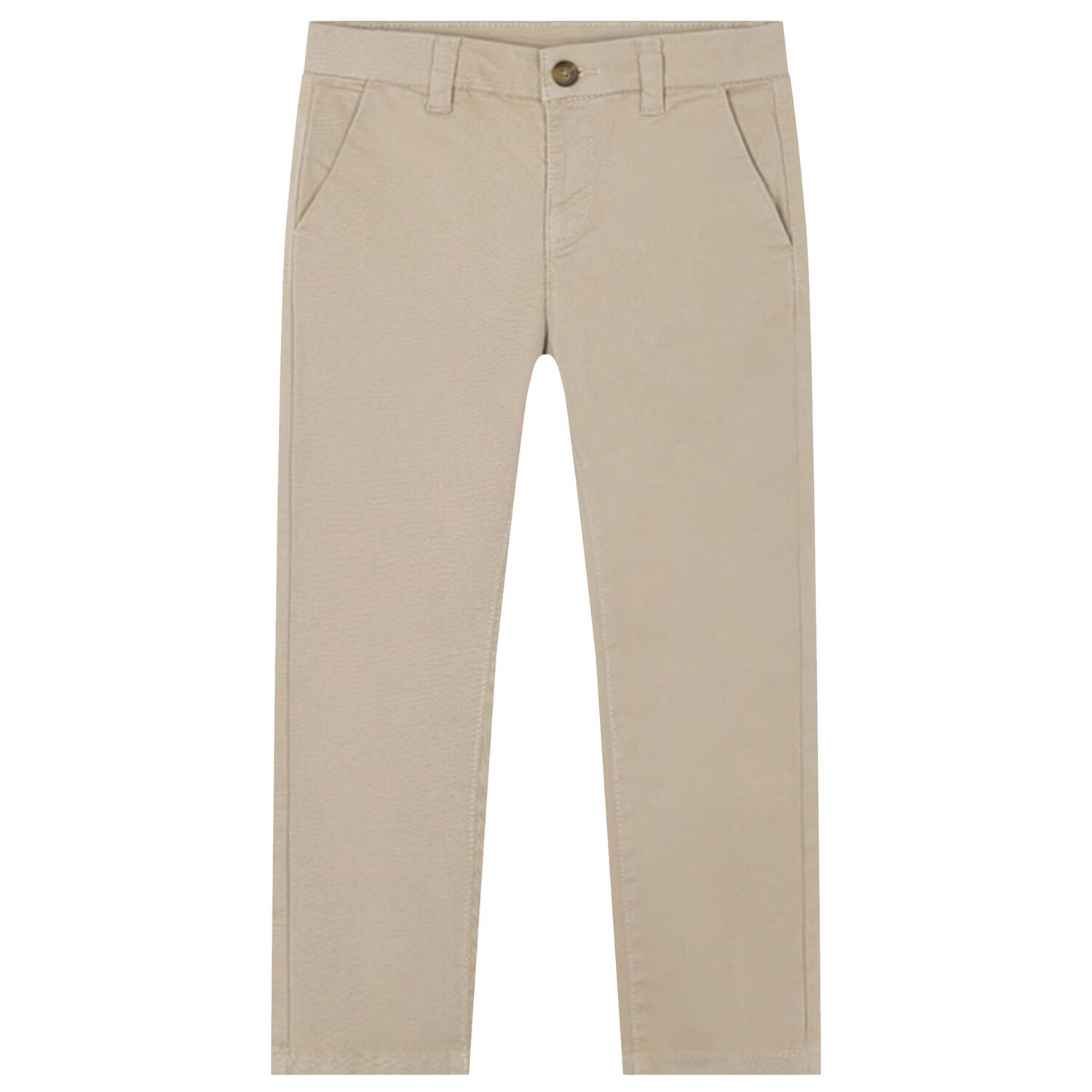 Boys Beige Trousers , 1, hi-res