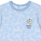 Baby Boys Blue Logo Babygrow, 1, hi-res