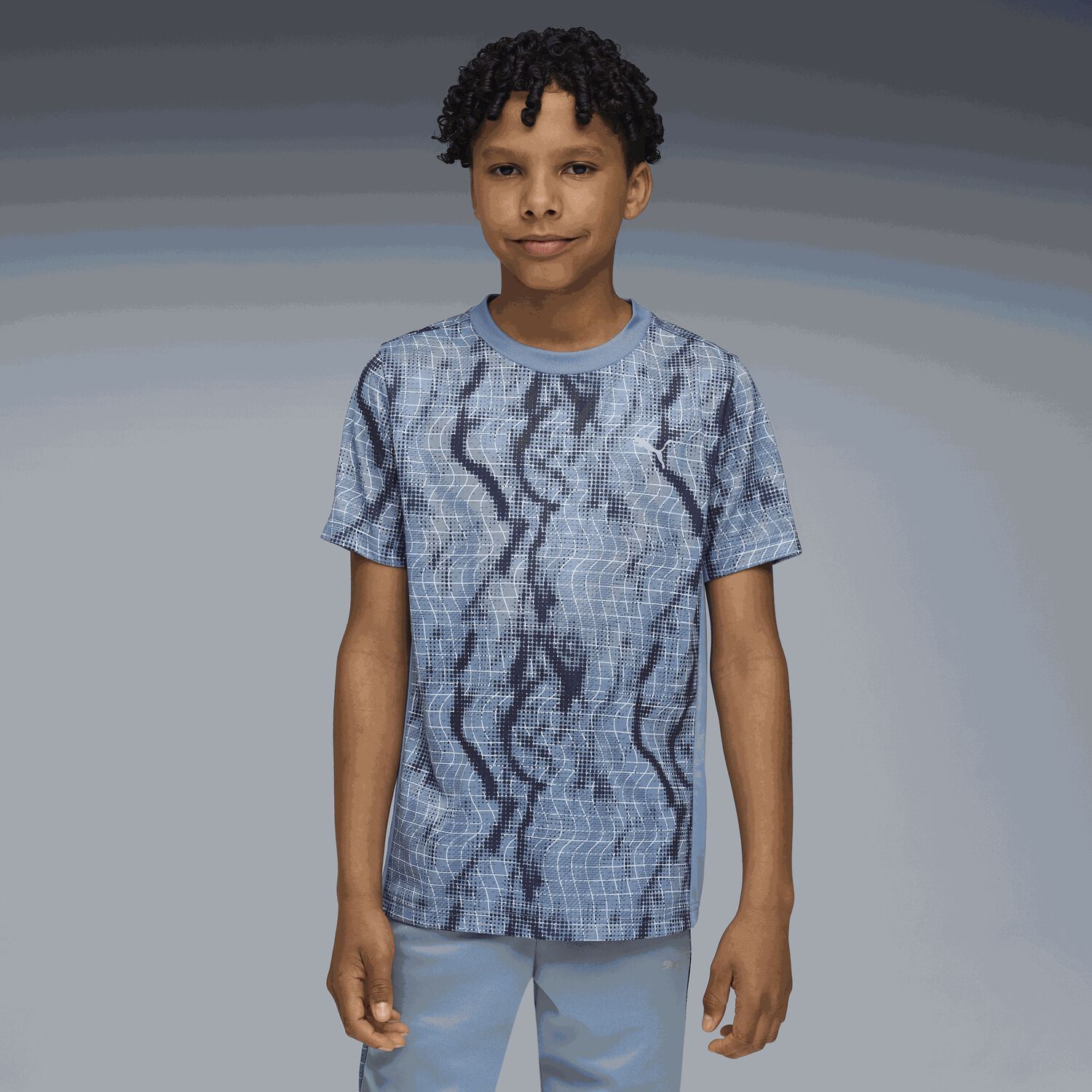 Boys Blue Logo T-Shirt, 2, hi-res