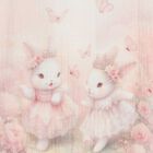 Baby Girls Ivory Bunnies Romper, 1, hi-res