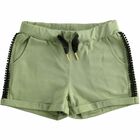 Girls Green Shorts, 1, hi-res