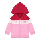 Baby Girls Pink Logo Tracksuit Set, 1, hi-res