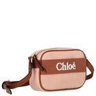Girls Pink Logo Handbag, 1, hi-res
