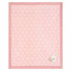 Baby Girls Pink Cat Blanket, 1, hi-res