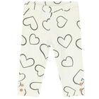 Baby Girls Grey & Ivory Leggings (2 Pack), 1, hi-res