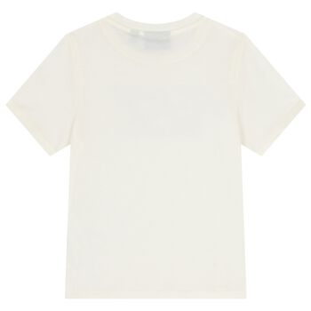 Boys Ivory Logo T-Shirt