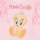 Younger Girls Pink Tweety Dress, 1, hi-res