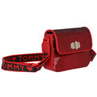 Girls Red Logo Handbag, 1, hi-res