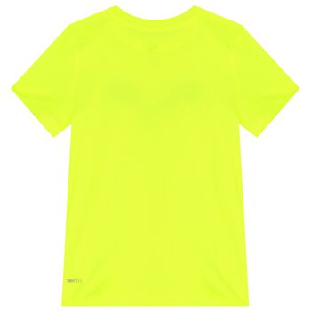 Boys Neon Yellow Logo T-Shirt