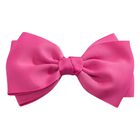 Girls Pink Bow Hairclip, 3, hi-res