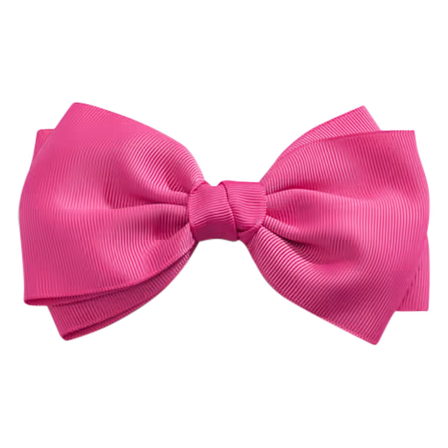 Girls Pink Bow Hairclip, 3, hi-res image number null