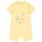 Baby Boys White & Yellow Rompers ( 2-Pack ), 1, hi-res
