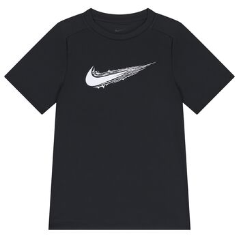 Boys Black Logo T-shirt