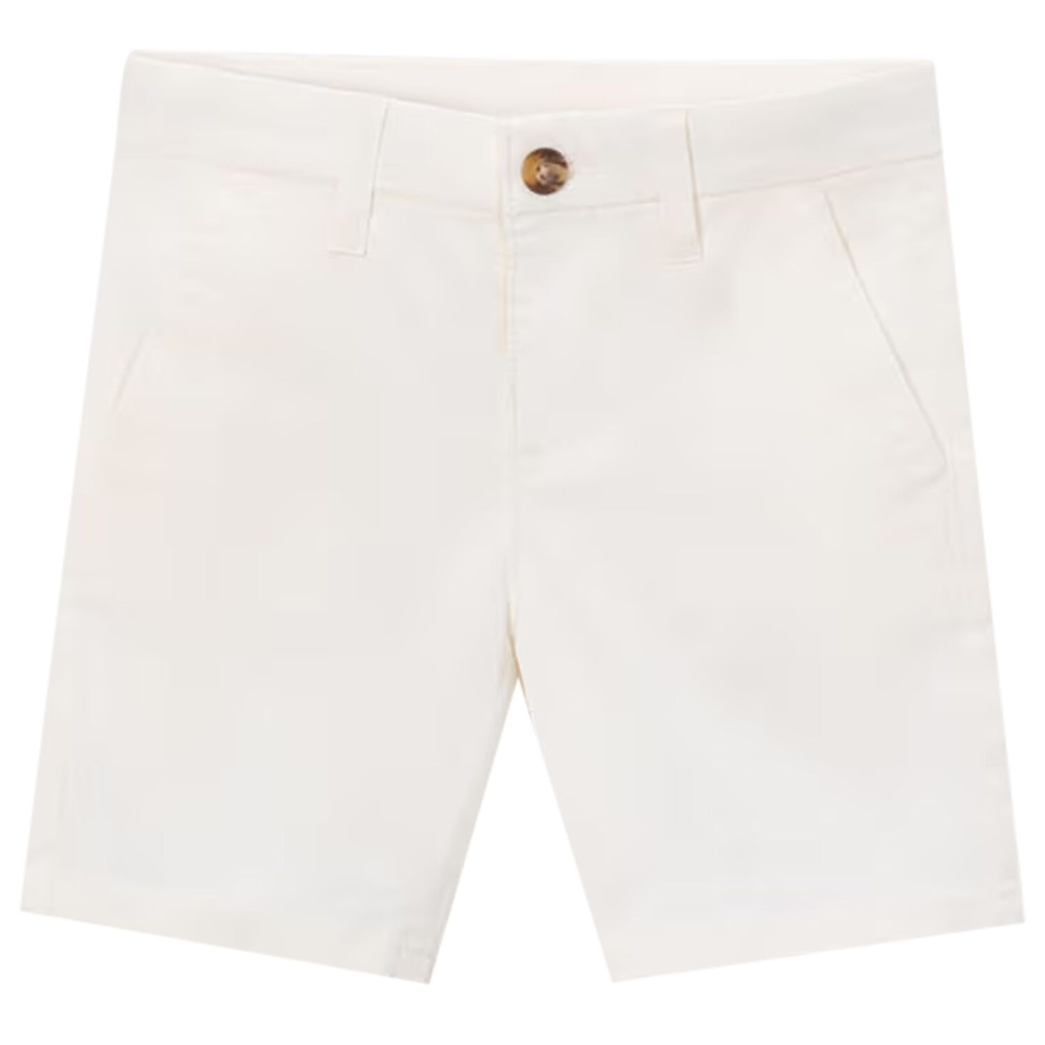 Boys Ivory Chino Shorts, 3, hi-res