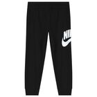Black Logo Joggers, 1, hi-res