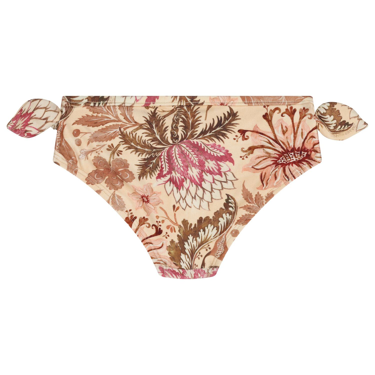 Girls Pink Floral Bikini, 1, hi-res
