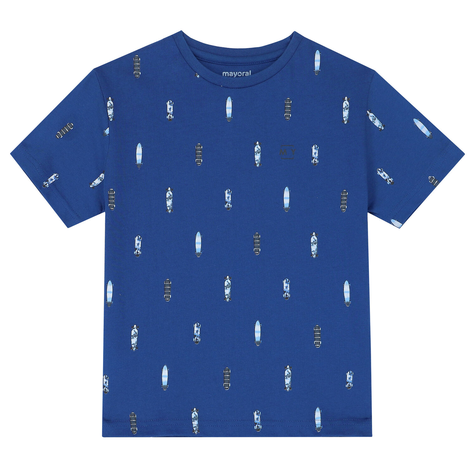 Boys Blue, White & Navy Shorts Set, 2, hi-res