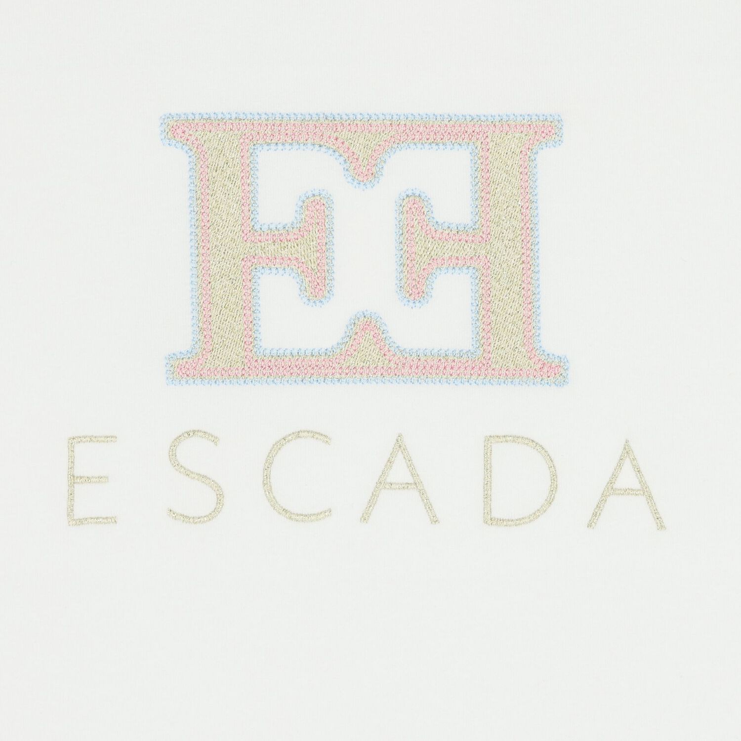 Girls White Logo T-Shirt, 1, hi-res