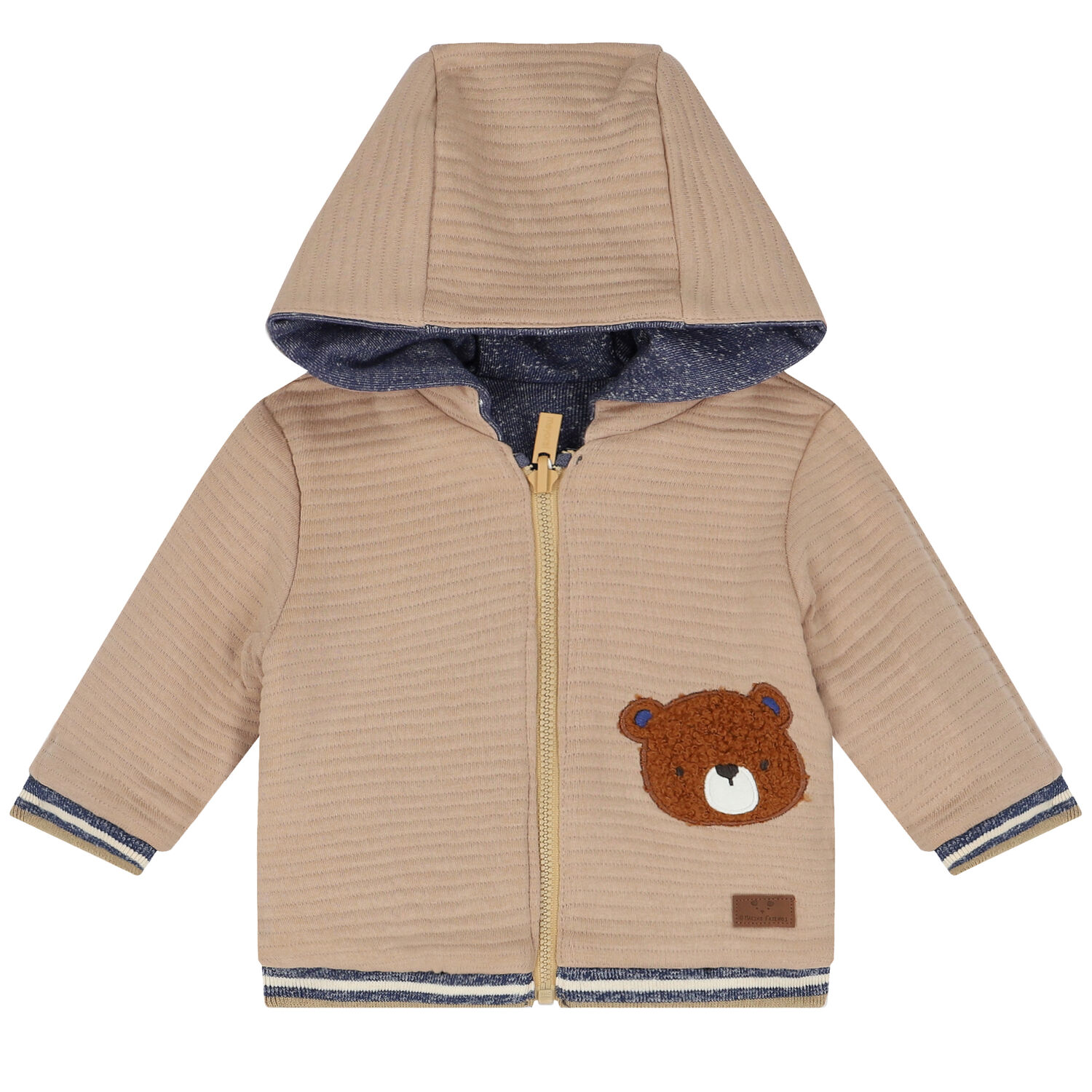 Baby Boys Reversible Zip Up Hoodie, 1, hi-res