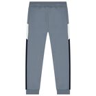 Boys Blue & Navy Blue 3-Piece Tracksuit, 1, hi-res
