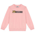 Pink Teddy Bear Logo Sweatshirt, 2, hi-res