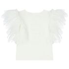 Girls White 5th Birthday T-Shirt, 9, hi-res