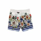 Girls White Floral Short, 1, hi-res