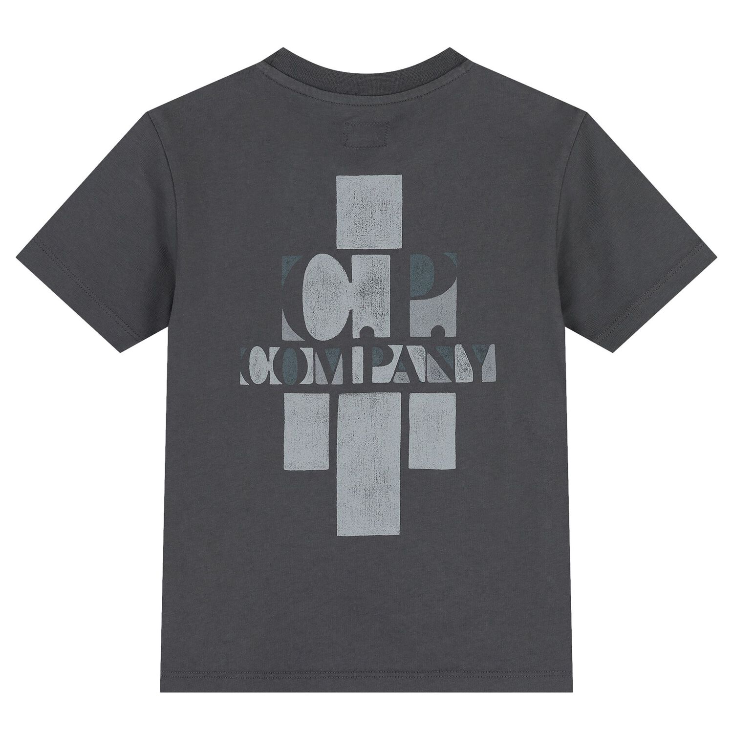 Boys Grey Logo T-Shirt , 1, hi-res