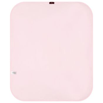 Baby Girls Pink & Gold Logo Blanket