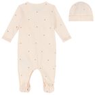 Baby Girls Pink Logo Babygrow Gift Set, 1, hi-res