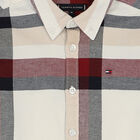 Boys White and Red Logo Shirt, 1, hi-res