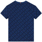 Boys Blue Logo T-Shirt, 2, hi-res