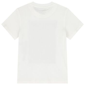 Boys White Logo T-Shirt