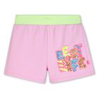 Girls Pink Embellished Shorts, 1, hi-res