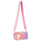 Girls Pink Flower Bag, 1, hi-res