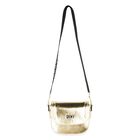 Girls Gold Logo Handbag, 2, hi-res
