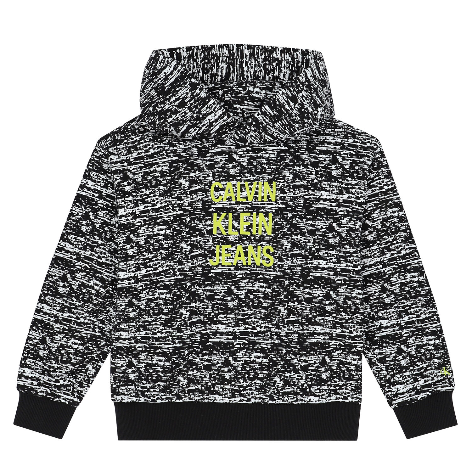 Boys Black & White Logo Hooded Top, 1, hi-res image number null