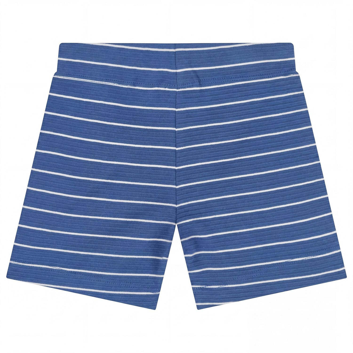 Younger Boys White & Blue Shorts Set, 1, hi-res