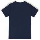 Boys Navy Logo T-Shirt, 1, hi-res