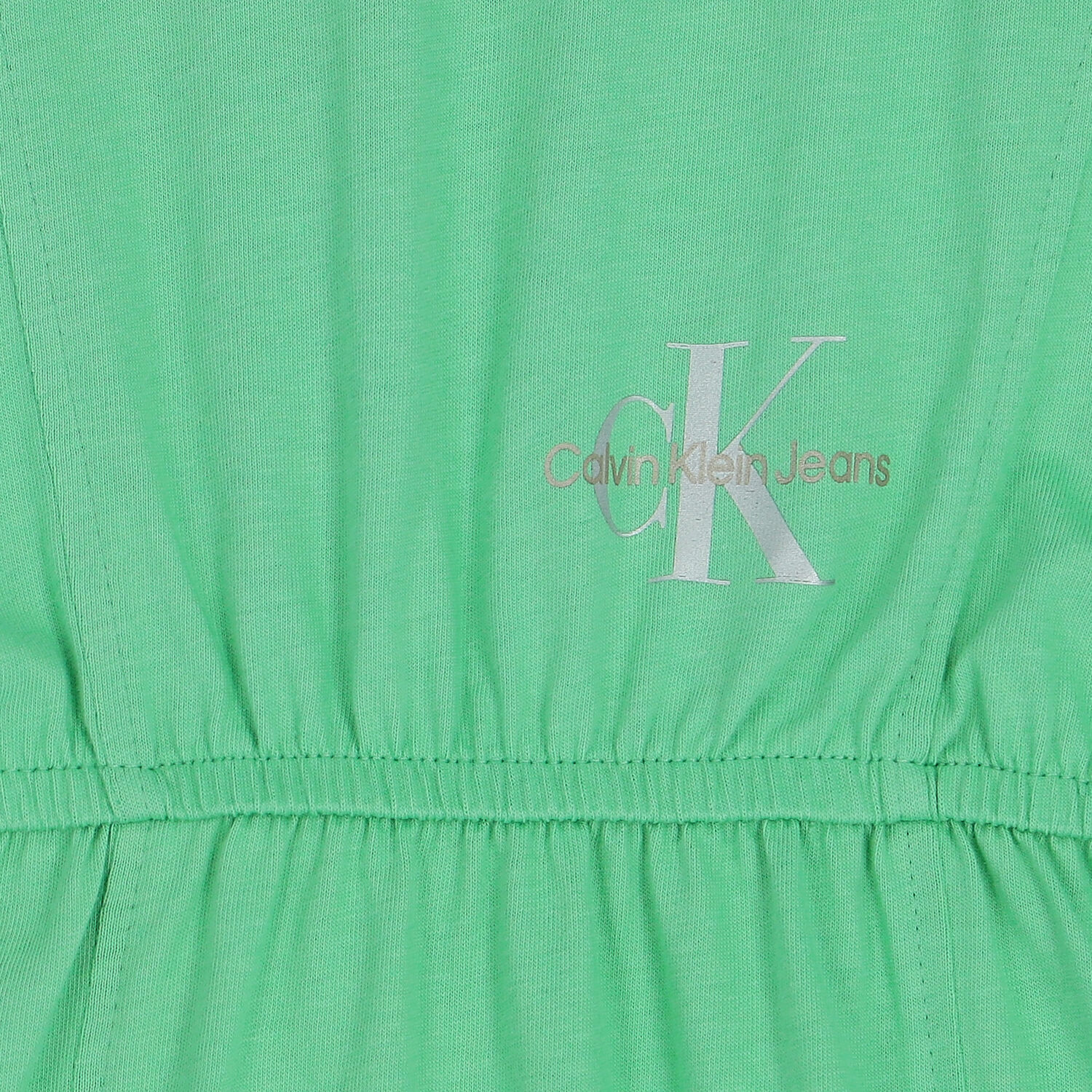 Girls Green Logo Dress, 1, hi-res image number null