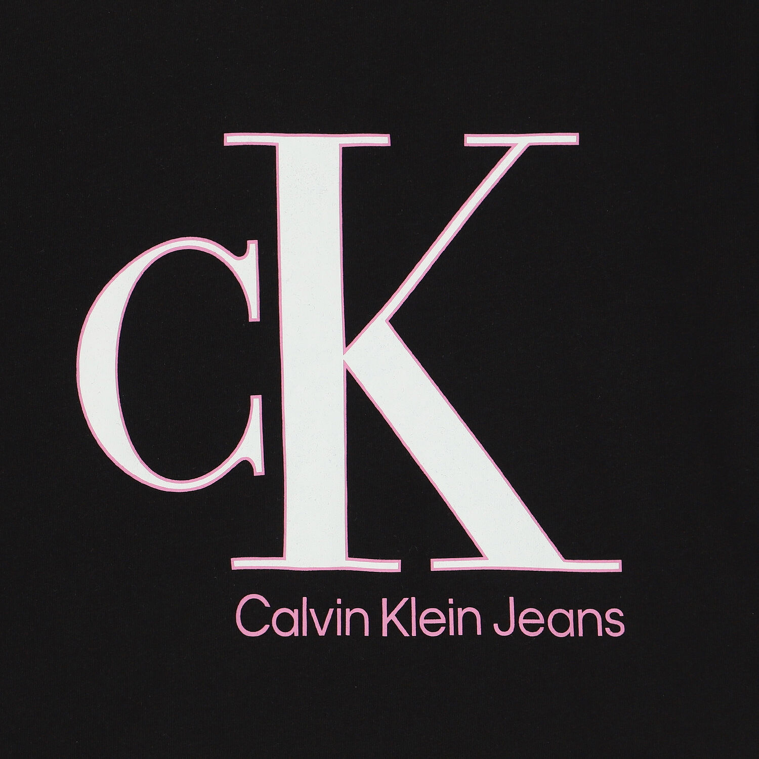 Girls Black Logo T-Shirt, 1, hi-res