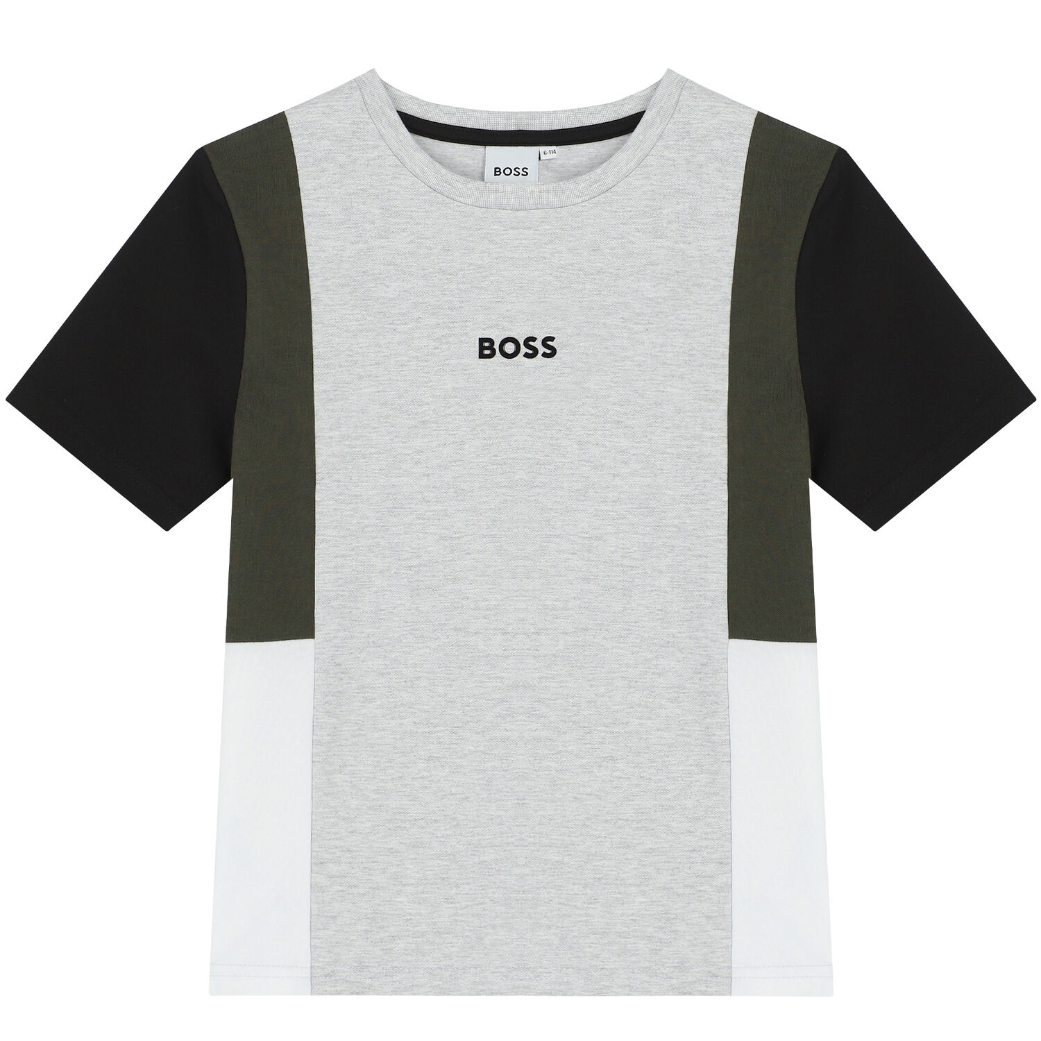 Boys Grey Logo T-Shirt, 2, hi-res image number null