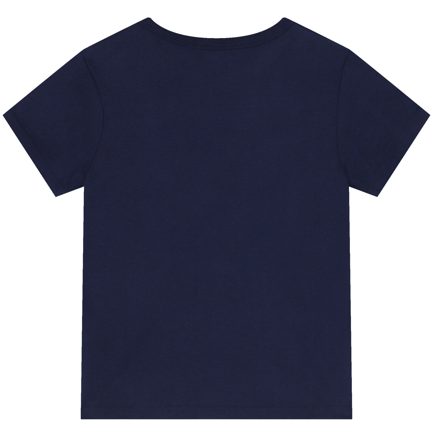 Girls Navy Blue Logo T-Shirt, 1, hi-res