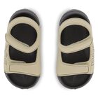 Boys Beige & Black Logo Sandals, 2, hi-res