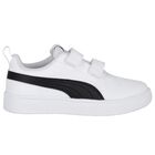 White & Black Rickie Trainers, 1, hi-res