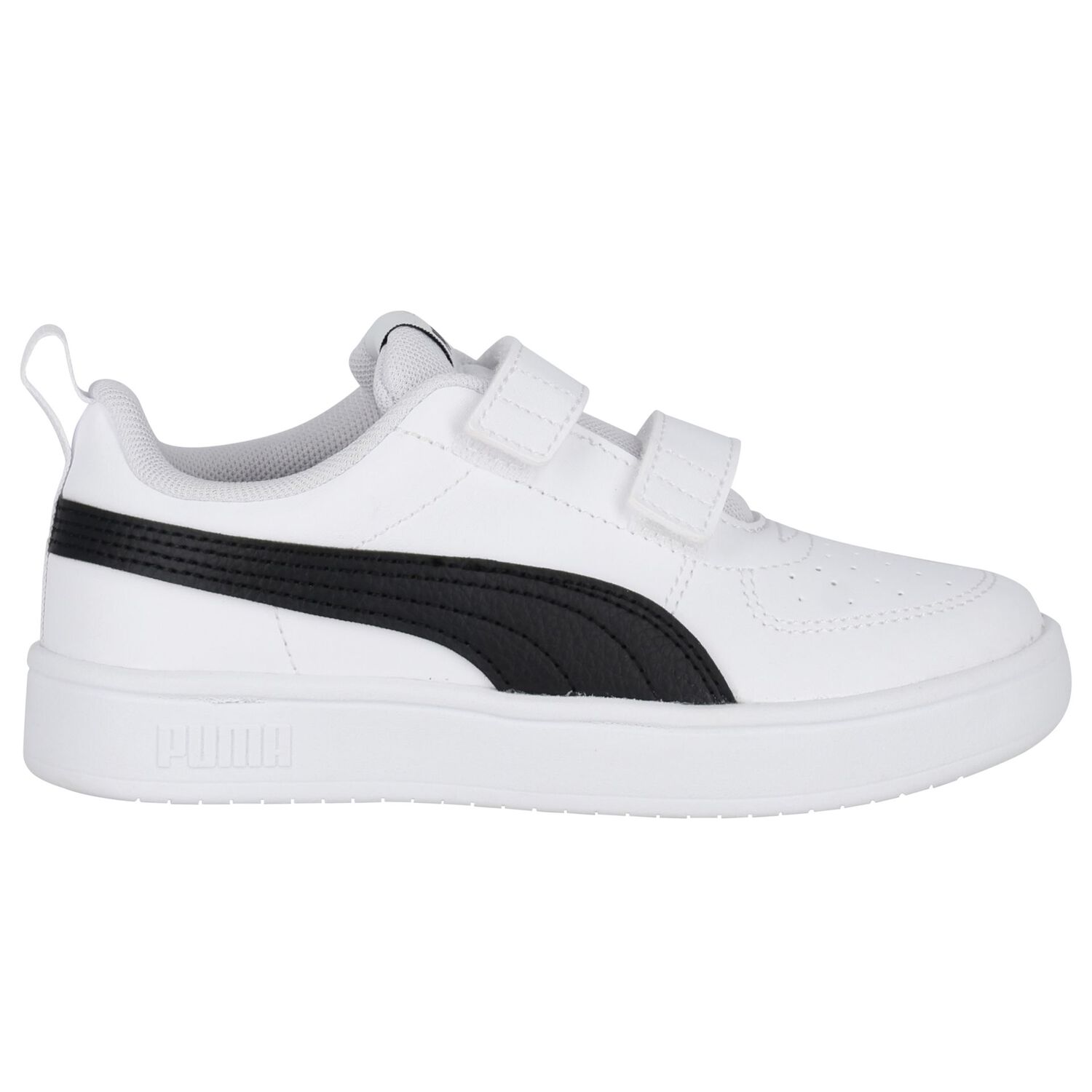White & Black Rickie Trainers, 1, hi-res image number null